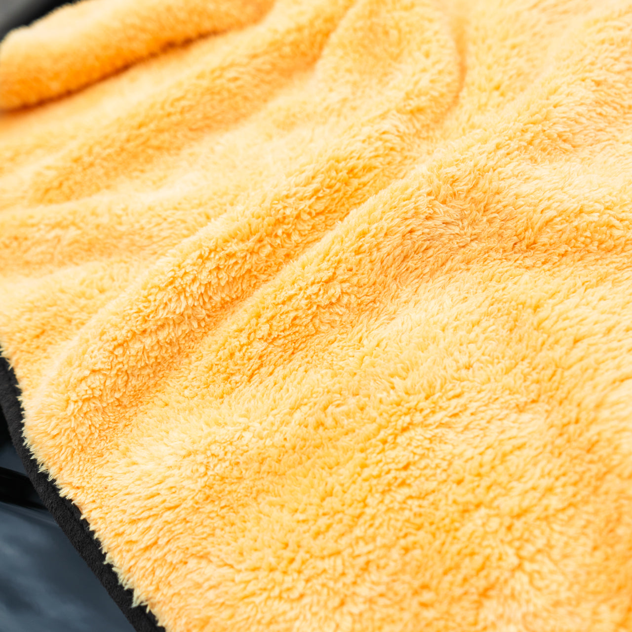 High Quality Yellow Plush Detailing Buffing Cloth