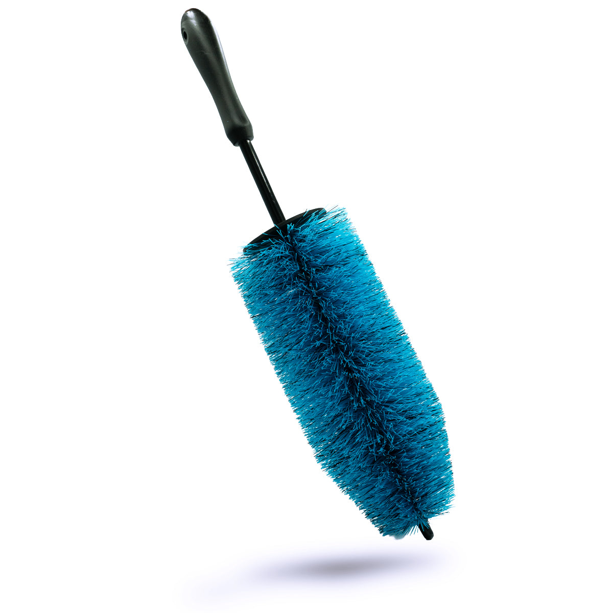 blue long barrel wheel brush soft bristle 